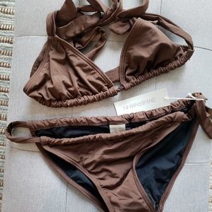 Zimmermann Emmeline Diamind Tie Bikini
